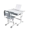 studiebalie Studiebalie Kinderen kunnen de bureaus en stoelen schrijven en aanpassen en stoelen hand-tillende kinderstudiebalie Slaapkamer met laden (Color : Gray)