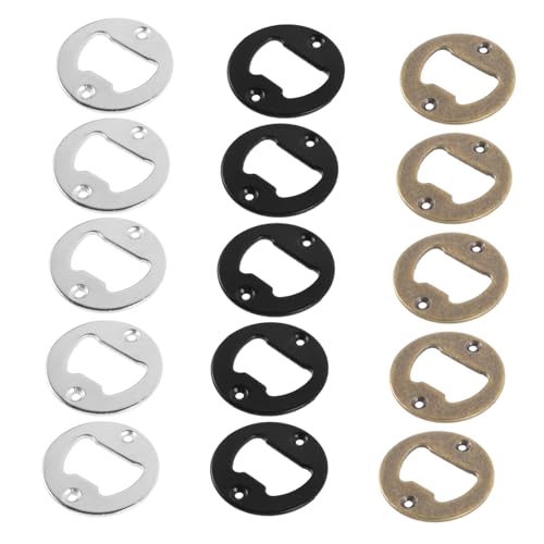 COLLBATH 1 Set screwdriver plug-in insert resin mold suite bottle opener round beer Hardware opener insert bulk DIY bottle opener inserts bottle opener hardware for resin mold
