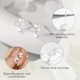 Zoom IMG-1 sankristo orecchini a bottone floreali