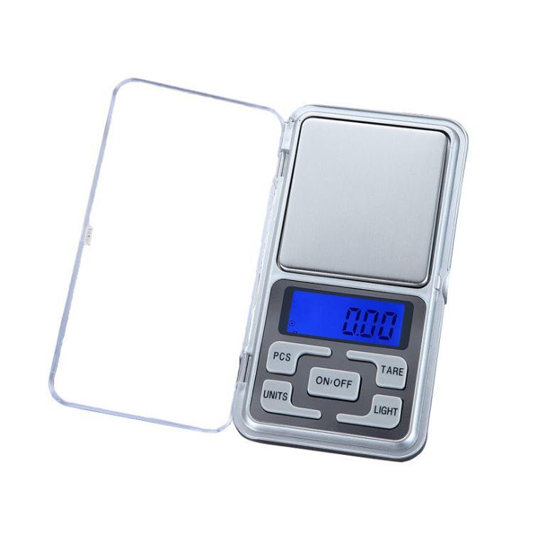 Digital Pocket Scale with Blue LCD Display and Flip Cover-image-9