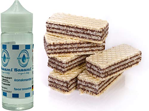 Gaufrette napolitaine arôme concentré de 100 ml liquide vegan Sasami