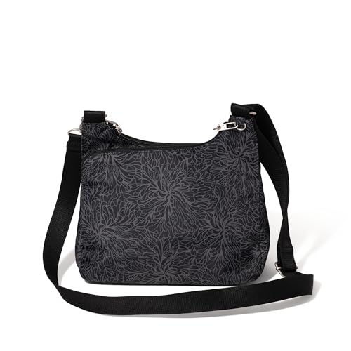 Image of Baggallini Securtex Anti-theft Crossover Crossbody Bag 11 inchw X 8.5 inchh, Rfid, Built-in Wallet, Locking Zippers