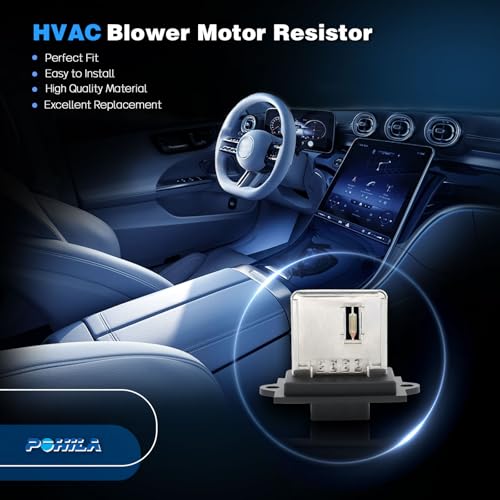 Image of HVAC Blower Motor Resistor Compatible with Subaru Forester 2009-2018, Impreza 2012-2016, Crosstrek 2016-2017, XV Crosstrek 2013-2015, WRX STI 2013-2014 - Replace# 72226FJ000