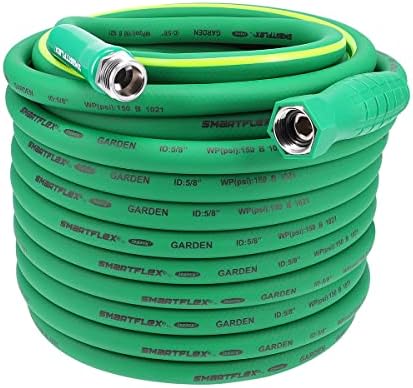 SmartFlex Garden Hose, 5/8 in. x 100 ft., Hybrid, Green - HSFG5100GR