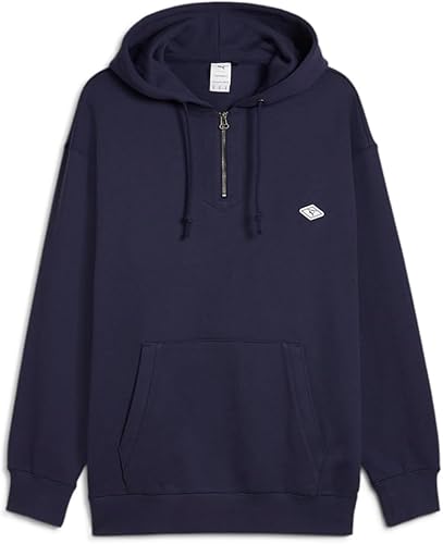 PUMA Mens X Nanamica Quarter Zip Logo Hoodie Athletic Outerwear Casual Hoodie - 