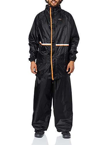 Multilaser Capa De Chuva + Calça Racer Moto M Com Forro E Impermeável Preta Atrio - Mt0