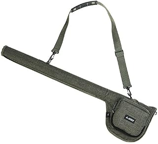 Lixada Premium Fishing Rod Bag, Portable Canvas Fly Fishing Rod Storage Tubes Fly