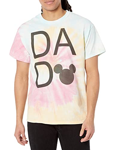 T-Shirt Homme Disney Vater Pose en Coton Noir Coupe Standard
