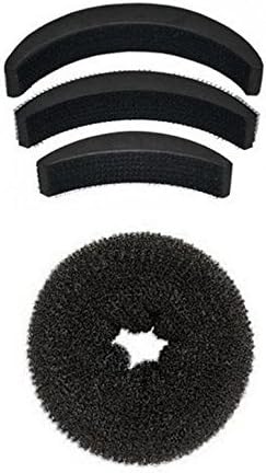 Homeoculture Hair Donut with Hair Puff High Volumizer Banana Bumpits (Pack of 3)
