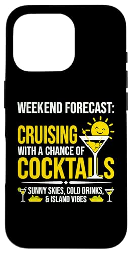 Funny Couples Cruising Forecast Cocktails �X�}�z�P�[�X iPhone 16 Pro �p