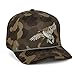 Paramount Outdoors Pintail Duck Throwback Camo Trucker Hat 5-Panel Rope Cap Waterfowl, ComfortSnap Snapback
