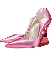 FSJ Women's Stilettos Formal Pointed Toe High Heel Shoes Größe 4-15 US