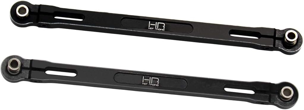 Hot Racing MXX49TW01 Aluminum Steering Toe Links Wide Maxx