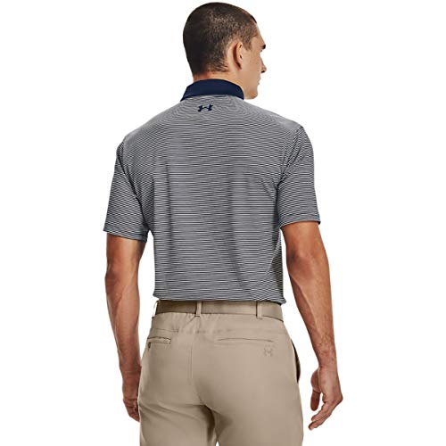 Under Armour Camisa polo masculina de golfe listrada
