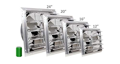 VES Exhaust Fan, Shutter Fan, Box Fan,, view 5