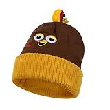 Accesorio de fiesta versátil: ya sea en una cena de Acción de Gracias, en una fiesta de otoño o como parte de un disfraz, este gorro de punto es llamativo. También como un divertido accesorio en la vida cotidiana, este gorro de invierno garantiza un buen estado de ánimo.