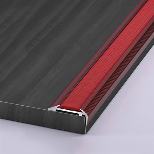 ���O�p����~�ߊK�i�肷��/���ݔ�/����� ����~�߃A���~���K�i�G�b�W�v���e�N�^�[ L���^���� �����E���O�K�i�p ���t���ȒP(Red 52mm,20pcs 0.9m/3ft)