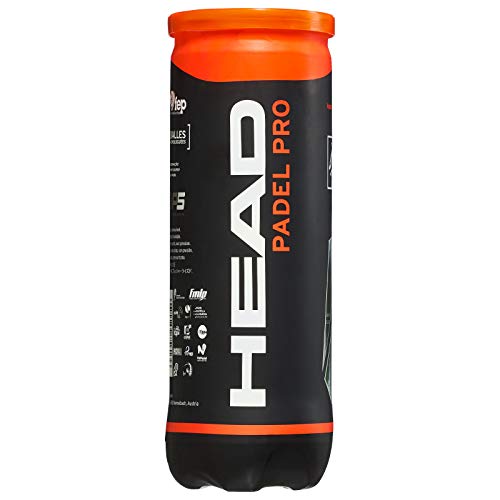 Bola de Padel Head Pro Tubo com 3 Unidades