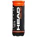Head Padel Pro Pelotas Bote, Unisex Adulto, Negro, 3 Uni