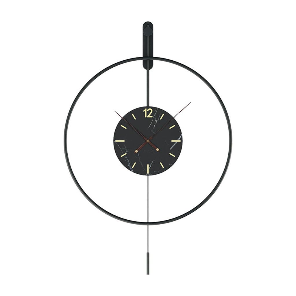 Horloge murale salon moderne pour sublimer un mur blanc vide