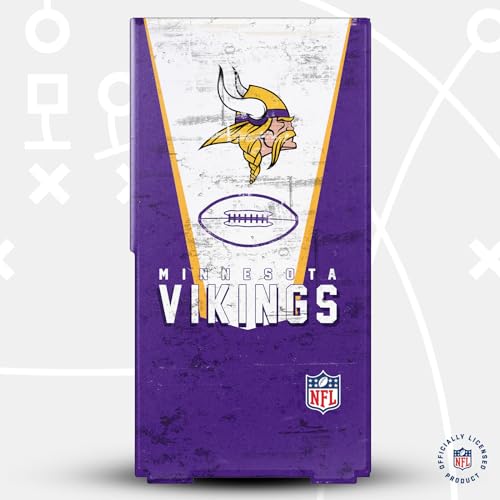 Ensemble de skins Xbox Series X anti-rayures motif Minnesota Vikings