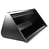 leichtgutschaufel euro Stabile Ausführung Leichtgutschaufel, mit geschraubter Euroaufnahme, 1800 mm, Schaufel, Euro Aufnahme, schwarz