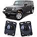 Produktbild Tenzo-R LED Seitenblinker Schwarz Smoke Paar passend für Jeep Wrangler JK 07-17