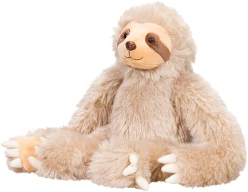 Miniatura 4 de Speedy The Sloth Animal de peluche de 16 pulgadas para niños, adorable y seguro, almohada de felpa para un amigo perezoso, regalo de peluche para
