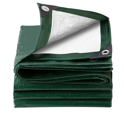 NONMON Lona Impermeable Toldo Reforzado Exterior con Ojales, 2x3 m PE 140 g/m² UV Protección Cubretodo Multiuso para Leña Muebles Jardín Piscinia Vehículos Construcción Barcas Cámping Terrazas Coche