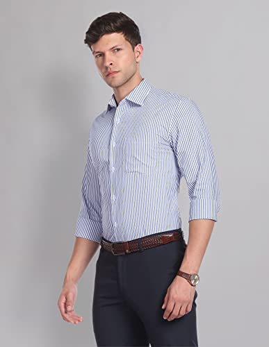 Image of Arvind AD Men Regular Fit Formal Shirt