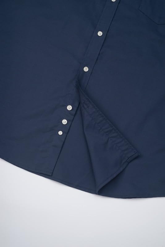 Big and Tall Oxford Dress Shirt for Men Button Down Shirts Long Sleeve Casual Shirt from XXL(T) to 6XL(T) - Image 5