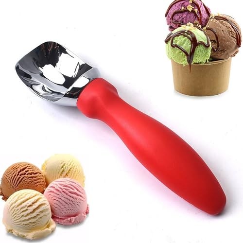 Tresady アイスクリームディッシャー アイスクリームスクープ フルーツスプーン アイスクリームスプーン 多機能 丸型 西瓜 ハミウリ メロン 果物 デザートを作る 飲食店 家庭用 料理用 キッチン用品 清潔便利 食器洗い機対応 キッチンツール 使いや