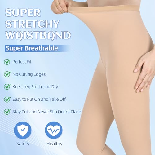 Image of Compression Pantyhose for Women & Men, Medical Graduated Compression Stockings, Compression Tights