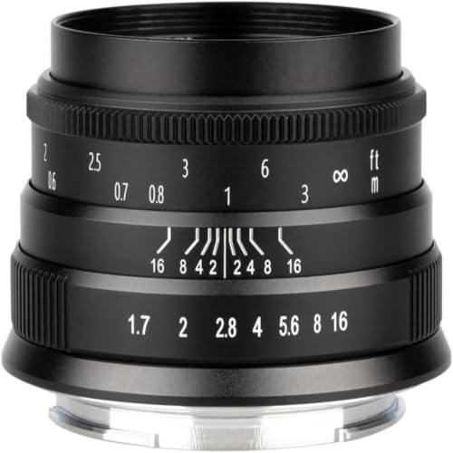 Amazon.co.jp: Brightin Star 35mm F1.7 大口径 MF 単焦点レンズ Nikon