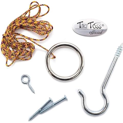 Tiki Toss Hook and Ring Toss - Brass Bones - DIY Kit Cover