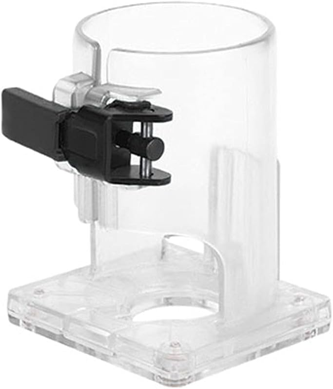 Woodworking Trimmer Router Transparent Plastic Base Power Tool Protective Shield Accessory Base (Quick release)