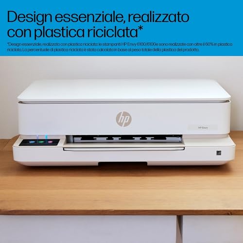 Envy 6120e 714L8B, Stampante Multifunzione a Getto d'Inchiostro A4 a Colori, Stampa Fronte e Retro Automatica, Fino a 10 ppm, Wi-Fi, Smart, 3 Mesi di Inchiostro Instant Ink Inclusi, Bianca - Hub USB - Immagine 8