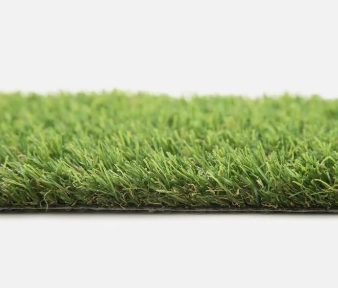 18mm Artificial Grass Green Garden Realistic Fake Lawn Astro Turf 2m & 4m Width (2m x 7m)