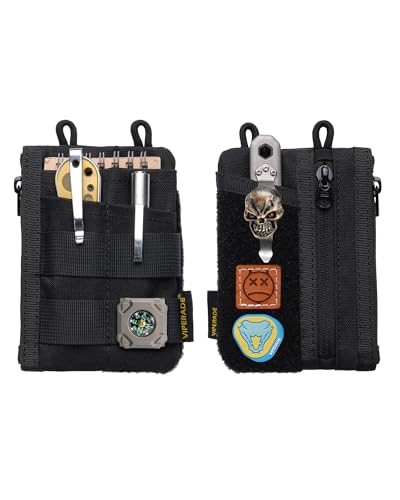 Pochette EDC VIPERADE VE18-M fine et portefeuille minimaliste pour homme