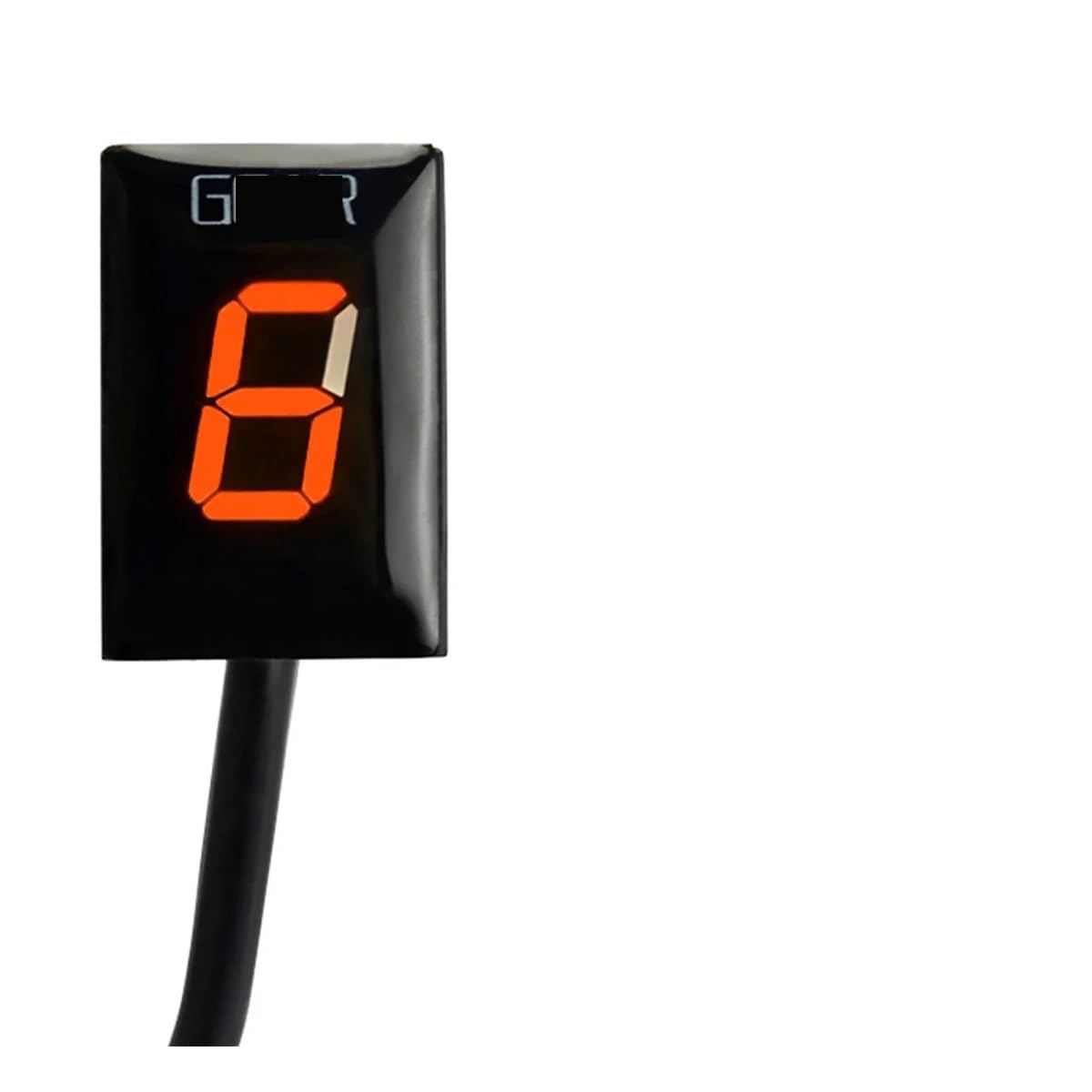 Accessoires Universels Moto Mini 6 Vitesses 1-6 Niveau Indicateur De Vitesse Compteur Numérique pour Ya&maha FJR1300 MT-03 R6 FZ09 Affichage de Vitesse Moto