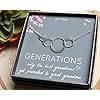 EFYTAL-Generations-Necklace-for-Great-Grandma-Sterling-Silver-Four-Circle-gift-4-Great-Grandmother-Jewelry EFYTAL Great Grandma Gifts, 925 Sterling Silver 4 Circles Necklace, Gifts for Great Grandma, Four Generation Necklaces for Women, Great Grandparents Gifts