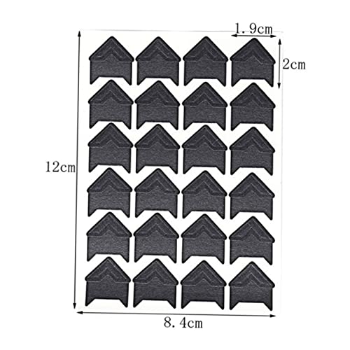 IWOWHERO 10 folhas porta-retratos adesivos de fotos adesivo de papel adesivo de papel adesivo de álb