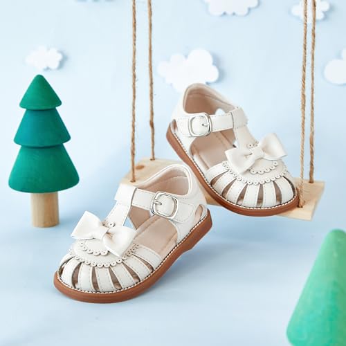 Image of Kiderence Toddler Girls Sandals Little Girls Kids Summer Shoes Toddler Sandals