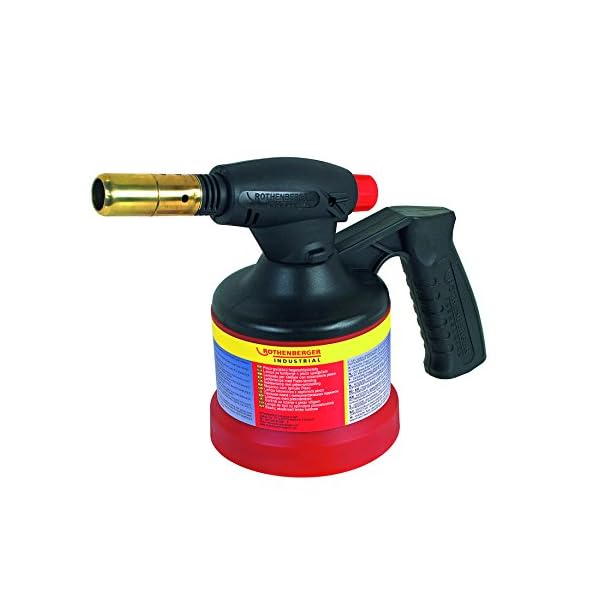 ROTHENBERGER Industrial Industrial RoFlame Lötlampe inkl. Piezo-Zündung zum Weichlöten , 35931