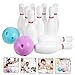 Toyvian 1 Set Bowling Material Outdoor Bowling Balls Interactive Sports for Parent Games Fun Random Color