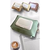 TraEn230 おしり拭きケース お尻拭きケース おしりふき ウェットティッシュ ケース 手口拭き (ライトグリーン)