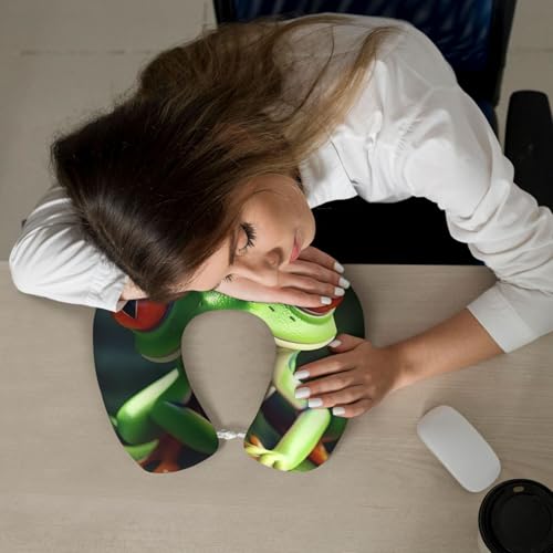 Almohada de espuma viscoelástica para cuello tamaño estándar miniatura 7
