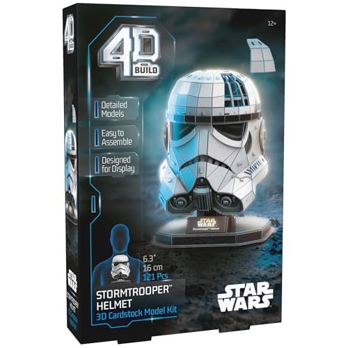 4D Build, Star Wars, Casco de Soldado Imperial en...