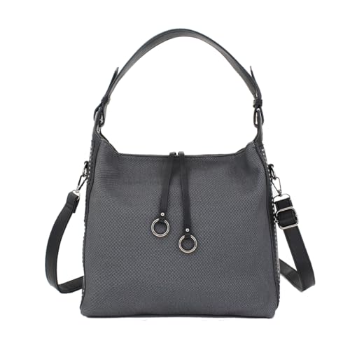 Image of Designer Soft Leather Textured Large Capacity Shoulder Bag Trendy Crossbody Handbag For Women Bag Hobo Tote Purse