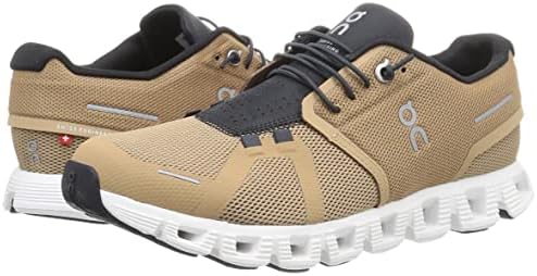 ON Mens Cloud 5 Textile Synthetic Chai Magnet Trainers 7.5 US | Image 7